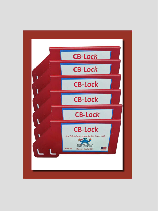 Case of Six (6) CB-Locks - Model CBFSL-1